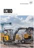 EC18D. Volvo Kompakt Ekskavatörler t 16.3 hp. Volvo Construction Equipment