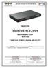 DRAYTEK VIGORTALK ATA-24SH BROADBAND VOIP ROUTER TANITMA VE KULLANMA KILAVUZU DRAYTEK. VigorTalk ATA-24SH BROADBAND VOIP ROUTER