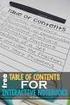 by soccer library Table of Contents Index Content Page