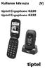Kullanım kılavuzu. tiptel Ergophone 6220 tiptel Ergophone tiptel