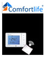 SL 03 RF Kablosuz LCDli Dijital Oda Termostatı 7 gün Programlanabilir