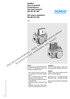 GasBloc Ayar ve güvenlik kombinasyonu Gaz-hava-karışımlı GB-GD 057 D01. Sıfır basınç regülatörü GB-ND 057 D01