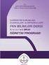 FEN BİLGİSİ DERSİNE İLİŞKİN BECERİ VE TUTUMLARIN ÖLÇÜLMESİ MEASURING THE ACHIEVEMENT IN AND ATTITUDES TOWARDS SCIENCE COURSES