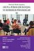 GRUPLA PSİKOLOJİK DANIŞMA VE REHBERLİK PROGRAMLARI I