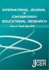 e-international journal of educational research Volume: 3 Issue: 1- Winter 2012, pp