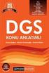 YENİ DGS KONU ANLATIMLI SORU BANKASI. Savaş Doğan Kerem Köker Kenan Osmanoğlu. ÖSYM nin sınav sistemine. %100 uygundur.