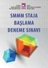 Staja baþlama maliyet muhasebesi testi Gönderen : abana - 24/02/ :13