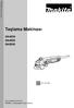 TÜRKÇE (Orijinal Talimatlar) Taşlama Makinası GA4030 GA4530 GA5030 ÇİFT YALITIMLI. KULLANIM KILAVUZU ÖNEMLİ: Kullanmadan Önce Okuyun.