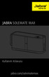 JABRA SOLEMATE MAX. Kullanım Kılavuzu. jabra.com/solematemax NFC. jabra