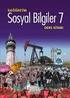 7. Sınıf SOSYAL BİLGİLER