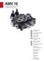 AMV 70. Index - İçindekiler. monoblock directional control valve. Product Features Ürün Özellikleri. General Specifications Genel Özellikler