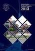 2013 Yılı Birim Faaliyet Raporu