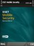 ESET Mobile Security Business Edition şu işletim sistemi için: Symbian. Yükleme El Kitabı ve Kullanıcı Kılavuzu