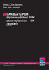 CAN Bus'lu PSM ölçüm modülleri PSM akım rayları için DK Date : 07.Mar.2017