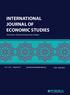 INTERNATIONAL JOURNAL OF ECONOMIC STUDIES