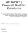 AHTAPOT Firewall Builder Kurulumu