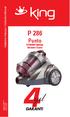 P 286 Punto Elektrikli Süpürge Vacuum Cleaner