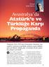 Avustralya da Atatürk e ve Türklüğe Karşı Propaganda