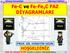 Fe-C ve Fe-Fe 3 C FAZ DİYAGRAMLARI