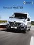 YENİ RENAULT MASTER. BAKIŞ Profesyonel performans s. 06. MASTER İŞ BAŞINDA Her ihtiyaca yönelik çözümler s. 10