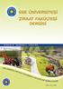 Ege Üniversitesi Ziraat Fakültesi Dergisi The Journal of Ege University Faculty of Agricultural ISSN