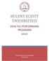 BÜLENT ECEVİT ÜNİVERSİTESİ