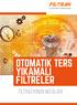 OTOMATIK TERS YIKAMALI FILTRELER FİLTRASYONUN NOTALARI