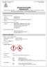 GÜVENLİK BİLGİ FORMU. Glyphosate 480 SL