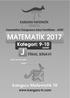 Kanguru Matematik Türkiye 2017