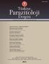 TURKISH JOURNAL OF PARASITOLOGY. Özgün Araştırmalar / Original Investigations