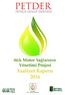 İÇİNDEKİLER. 1. Petrol Sanayi Derneği 1.1 Atık Motor Yağlarının Yönetimi Projesi