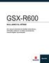 GSX-R600 KULLANICI EL KİTABI. Her zaman ürününüz le b rl kte bulundurun. Güvenl k, kullanım ve bakım konularında öneml b lg ler çermekted r.