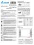 DOP-B10VS511. Instruction Sheet. High Color Wide Screen User-Friendly HMI Products. No.18, Xinglong Rd., Taoyuan City 33068, Taiwan