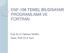 ENF-106 TEMEL BİLGİSAYAR PROGRAMLAMA VE FORTRAN. Prof. Dr. H. Mehmet SAHIN, Assoc. Prof. Dr. E. Kurt