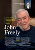 John Freely. Boğaziçi Üniversitesi nde. Yarım yüzyıl bizimle yaşayan, ülkemizin tarihsel zenginliğini anlatan. Büyük Yapıtlarımız.