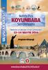 13 MAYIS 2016 CUMA OSMANCIK BELEDİYESİ KÜLTÜR SALONU Çorum-Osmancık İlçesine Hareket AÇILIŞ KONUŞMALARI