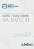 KÜRESEL BARIŞ VİZYONU KAVRAM NOTU Mart