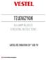 TELEViZYON OPERATING INSTRUCTIONS KULLANIM KILAVUZU SATELLITE 20HA LED TV