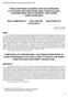 COMPARISON OF SUPRAMAXIMAL LEG EXERCISE RESPONSES OF YOUNG PROFESSIONAL SOCCER PLAYERS, PLAYING IN THE TEAM S SUBSTRUCTURE IN DIFFERENT LEAGUE LEVEL