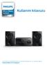 Kullanım kılavuzu. Micro Music System. Ürününüzü kaydettirmek ve destek almak için şu adrese gidin:  BTM1560