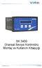 SK 3400 Oransal Seviye Kontrolörü Montaj ve Kullanım Kitapçığı