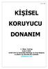 KİŞİSEL KORUYUCU DONANIM