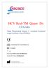 HCV Real-TM Quant Dx El Kitabı