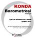 KONDA Barometresi İÇKİ VE SİGARA KULLANIMI ŞUBAT 2011 TEMALAR