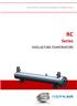 PRODUCER OF HEAT EXCHANGER TECHNOLOGIES. RC Series SHELL&TUBE EVAPORATORS