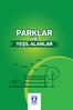 PARKLAR YEŞİL ALANLAR