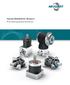 Hassas Redüktörler Broşürü Precision gearbox brochure