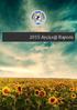 2015 Ayçiçeği Raporu