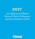 2017 Birleşmiş Milletler Küresel İlkeler Sözleşmesi İlerleme Bildirimi (COP)