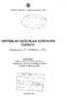 TÜRKiYE DiYANET VAKFI YAYlNLARI (Sempozyum Haziran 1995) Düzenleyen TÜRK OCAKLARI GENEL MERKEZi